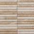 Мозаика Pixmosaic PIX 346 Capuccino, Convex, чип 20х151 мм, сетка 300х305х12 мрамор матовая бежевый