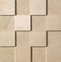Декор Marvel Beige Mosaico 3D Atlas Concorde Italy 30х30 керамогранит лаппатированный (полуполированный)