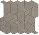 Мозаика Boost Grey Mosaico Shapes AN65 31x33.5 керамогранитная м2
