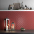Настенная плитка KM2630M0061N Арабески Марокко Красный матовый 26x30x0,7 Kerama Marazzi керамическая