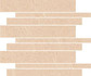 Мозаика Mosaico Aube Crema 30x30 керамогранитная