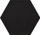 Керамогранит Mayfair Negro Hex 19.8х22.8 Pamesa матовый универсальный 015.292.0003.01955