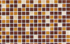 Мозаика Marron - часть 7 2.5x2.5 стекло 31.3х49.5