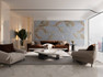 Керамогранит Dream Blue Poli 60х120 Artcer Exclusive Marble полированный универсальная плитка 983