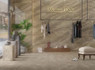 Настенная плитка 2427 Supreme Light Olive Rustic  43х107 Sina Tile матовая, рельефная (структурированная) керамическая УТ000023581