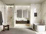 Керамогранит Calacatta Extra Stripe Sq. 60х120 Impronta Italgraniti Marble Touch матовый, рельефный (рустикальный) настенная плитка MT01BAS