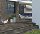 Ступень фронтальная Капинос Scandiano Brown Kapinos Stopnica Prosta B1a 30x33 клинкер матовая Paradyz Ceramika 00000086386