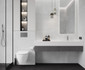 Керамогранит Lucena Cottone PRO Deco Accents Cветло-серый 60х120 R10Soft MSTR CB Laparet матовый, структурированный настенная плитка х9999311427