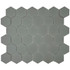 Мозаика Marble Mosaic Hex Ceramic Grey керамика 28.2х32.5 см матовая чип 51x59 мм, серый