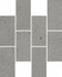 Мозаика Italon Avantgarde Iron Minibrick керамогранит 23.7х29.5 см матовая серый 610110001214