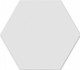 Керамогранит Hexa Floor R9 Ice White Matt 20x23 напольный глазурованный, матовый