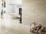 Керамогранит Travertino Silver Bocciardato 5+ 100х300 Laminam Hado матовый универсальная плитка LAMF011871