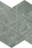 Мозаика Marvel Diva Aqua Mosaico Triangle Lapp. 28,9x33,4 керамогранит Atlas Concorde Italy полированная, зеленый, серый AYLX