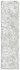 Керамогранит Denver White 7.5x28 Monopole матовый, рельефный (рустикальный) настенная плитка