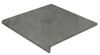 Ступень фронтальная Peldano Redondo 30 Urban Grafito Antides 33x29.7 клинкер противоскользящая Gres de Aragon 970092