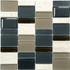 Мозаика S-838 стекло 29.8х29.8 см матовая, белый, серый, синий, черный