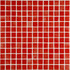 Мозаика Ezarri 2506-C стекло 31.3х49.5 см глянцевая чип 25х25 мм, красный