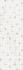 Декор MM12112 Астория Белый Мозаичный 25x75 Kerama Marazzi глянцевый керамический
