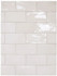 Настенная плитка 26909 Manacor White 7,5х15 см Equipe глянцевая керамическая