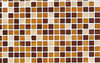 Мозаика Marron - часть 6 2.5x2.5 стекло 31.3х49.5
