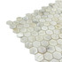 Мозаика Marble Mosaic Hexagon White Shell ракушка 30.5х30.5 см чип 20х20 мм, белый