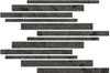 Мозаика Living Ceramics Eme Mureto Mosaic Anthracite Anti-Slip 30x45 керамогранит черный LV11344