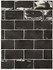 Настенная плитка 26906 Manacor Black 7,5х15 см Equipe глянцевая керамическая