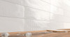 Декор Gradient Decor White Gloss (109165) 7,5х30 Wow глянцевый керамический