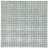 Мозаика Marble Mosaic Crystal Super White стекло 30х30 см глянцевая чип 10x10 мм, белый