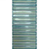 Настенная плитка Osaka Bars Green 12.5x25 DNA Tiles глянцевая керамическая 133481