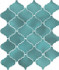Настенная плитка 65006 Арабески Майолика Бирюза 26x30 Kerama Marazzi глянцевая керамическая