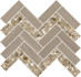 Мозаика T042/SG5269 Монтиони Мозаичный Коричневый Светлый керамогранит 34х35.5 см Kerama Marazzi матовая