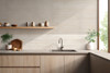 Настенная плитка RCUR Travertino Wall Struttura 3D Pli Cross Bianco Rett 40x120 Marazzi Ragno матовая керамическая УТ-00051322