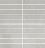 Мозаика Living Ceramics Floss Mosaic 315 Silver Natural 30x30 керамогранит матовая, серый LV11432