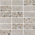 Мозаика Beton-Terrazzo K9498938LPR1VTE0 30х30 (5x10) керамогранит лаппатированная, бежевый, серый