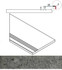 Керамогранит Grey Bor. 30x60 Grip sx/Грэй Борт.30x60 Грип лев