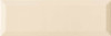 Настенная плитка Brillo Bisel Crema 10x30 Monopole глянцевая керамическая