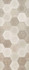Декор 8215 Crema Relieve Rodas 33.3х80 матовый керамический