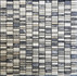 Мозаика PIX 319 Cream Nova,Dark Emperador,Light Emperador, чип произвольный, мрамор 30.7х31 см Pixmosaic матовая бежевый, серый