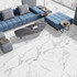 Керамогранит Aranea White 80х80 Agl Tiles полированный напольный 78801944