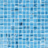 Мозаика Imagine Lab Polynesia стекло 32.7х32.7 см глянцевая чип 23x23 мм, голубая