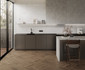 Керамогранит Wood Latina Brown Chevron Коричневый 60х120 матовый карвинг Laparet универсальная плитка х9999311157