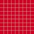 Мозаика Tubadzin Pastel Czerwony 30,1x30,1 керамика глянцевая красный 5900199170865