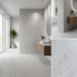 Керамогранит Chips Alberta Bianco матовый, ректифицированный 60х120 Novin Ceram Yazd Tile Co универсальная плитка INOF1010