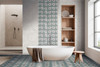 Керамогранит Veranda Cottage White 15х15 Nanda Tiles антискользящий (grip), матовый, рельефный (рустикальный) универсальная плитка 00000086193