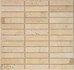 Мозаика KP-724 мрамор 29.8х29.8 см полированная чип 23х98 мм, бежевый