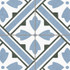 Керамогранит Howard Blue Pre. 45x45 Prissmacer матовый универсальный