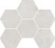 Мозаика (A-LS6O526\J) Lofthouse светло-серый 28.3x24.6 рельефная серый