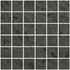 Мозаика Living Ceramics Eme Mosaic Anthracite Soft 30x30 керамогранит матовая чип 55х55 мм, черный LV11335