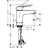 Смеситель Hansgrohe Logis E для раковины 100 мм
